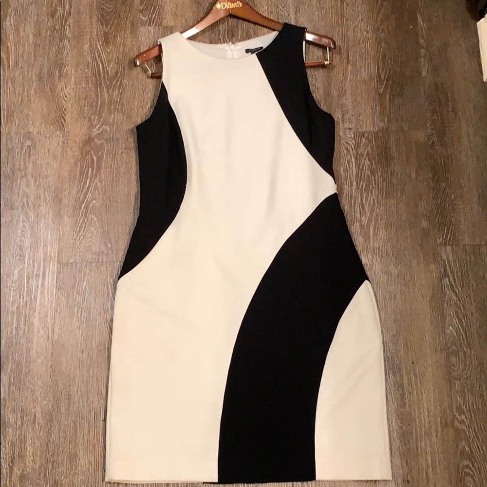 Ann Taylor Black & Cream Size 10